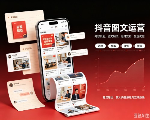 策勒抖音图文代运营服务